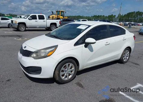 2015 Kia Rio Lx из США, поврежденный, VIN KNADM4A35F6442989
